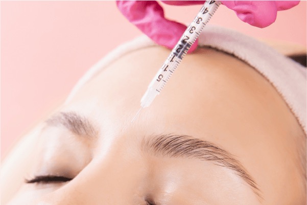 治療部位にPRPを注入